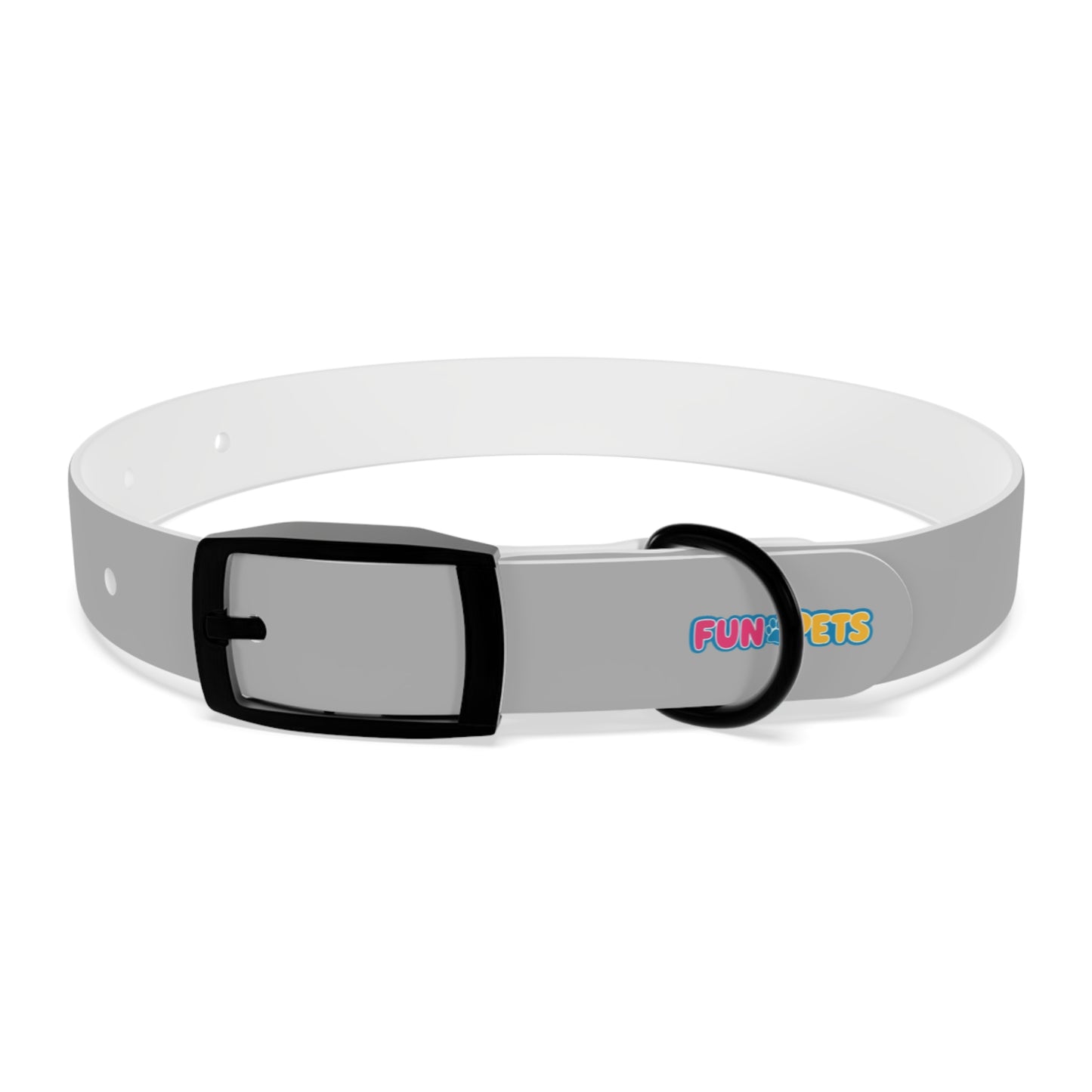 Customizable Gray Fun Collar