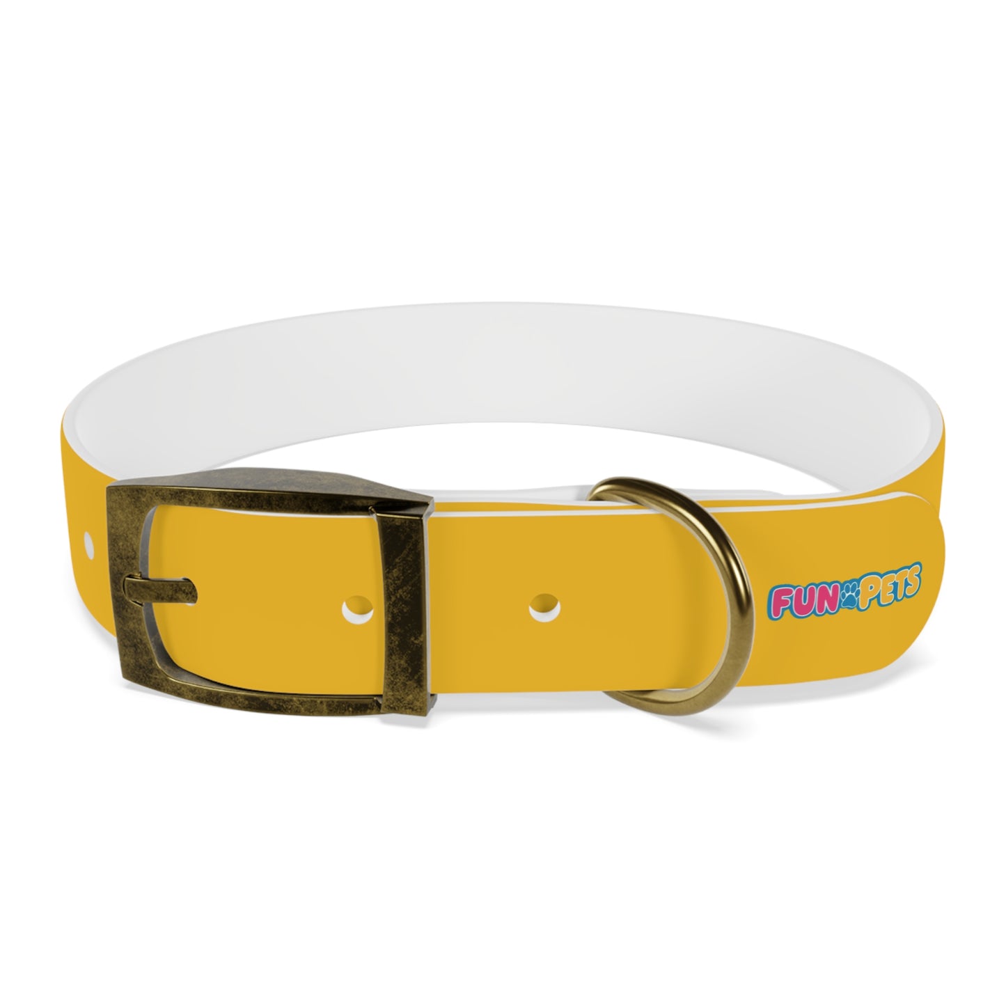 Customizable Yellow Fun Collar