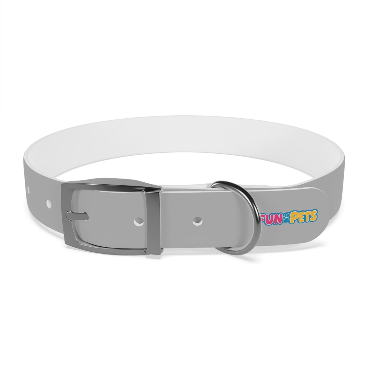 Customizable Gray Fun Collar