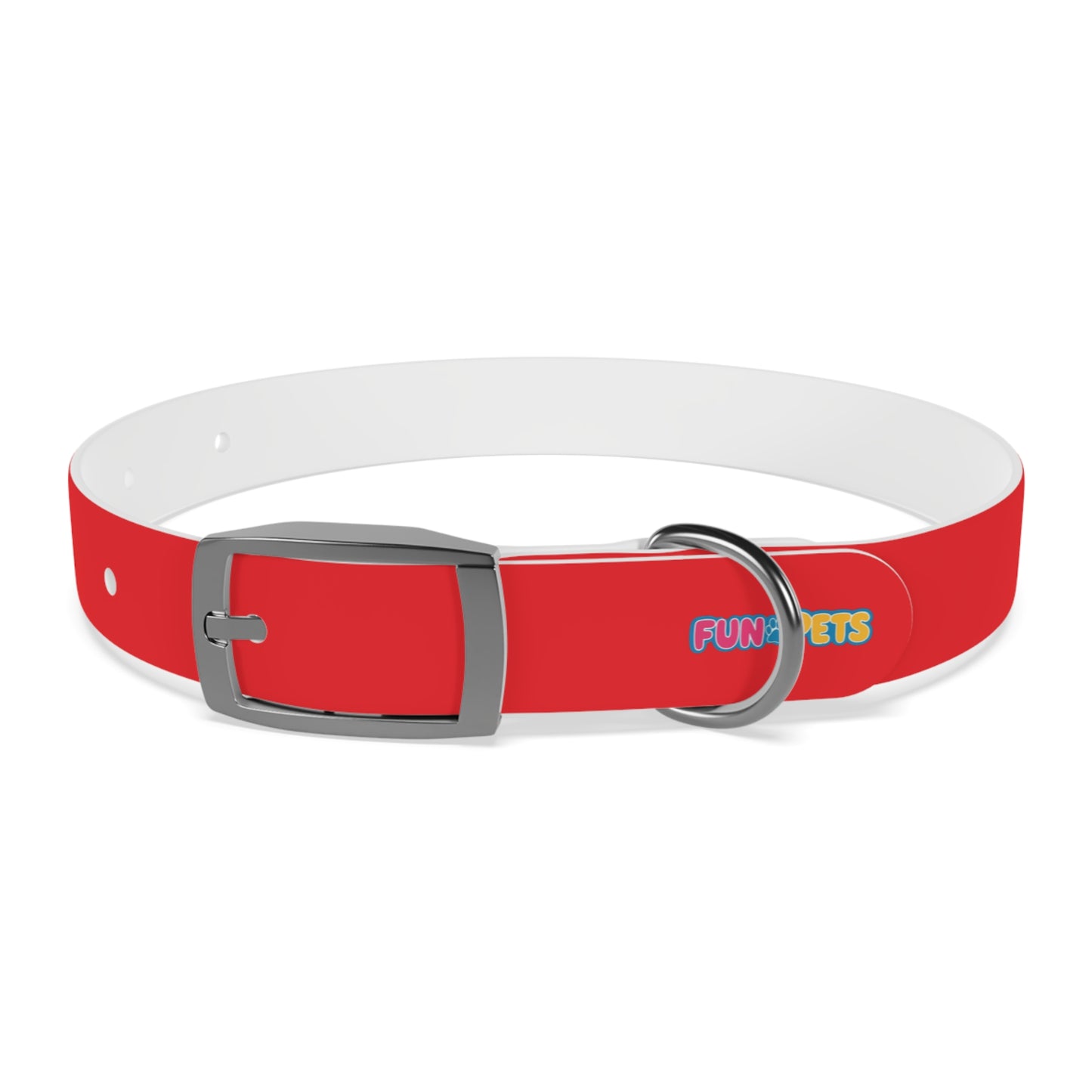 🤩 Customizable Red Fun Collar 🤩