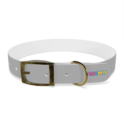 Customizable Gray Fun Collar