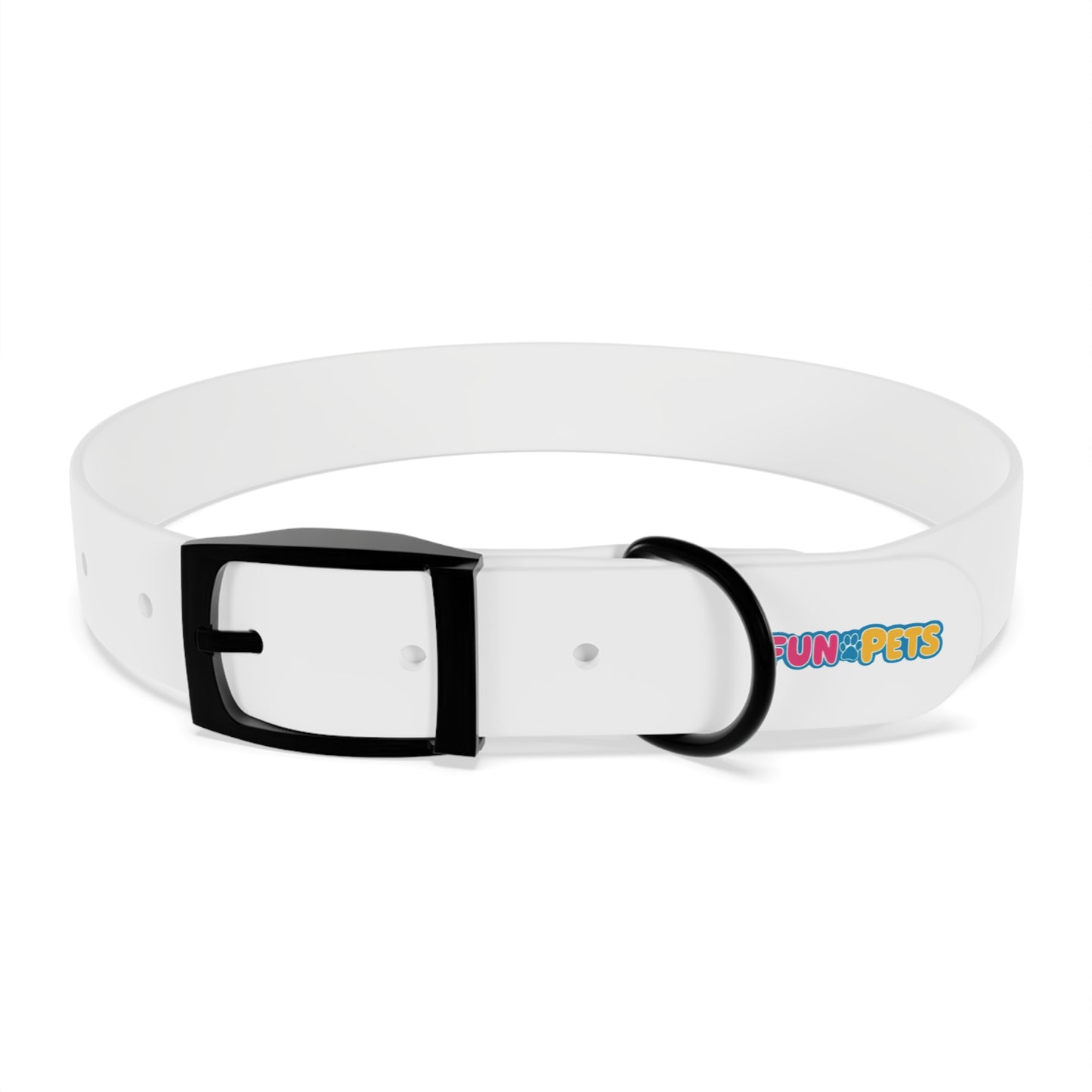 Customizable White Fun Collar