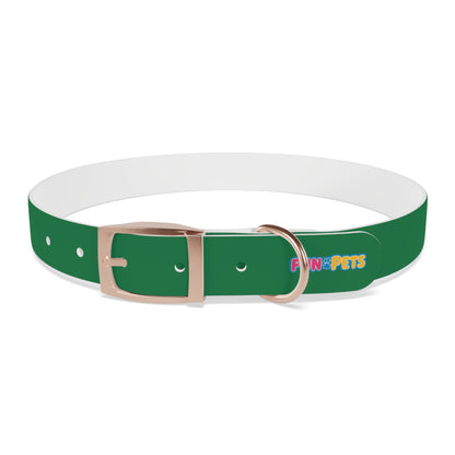 Customizable Dark Green Fun Collar