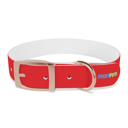 🤩 Customizable Red Fun Collar 🤩