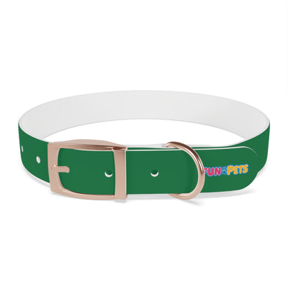 Customizable Dark Green Fun Collar