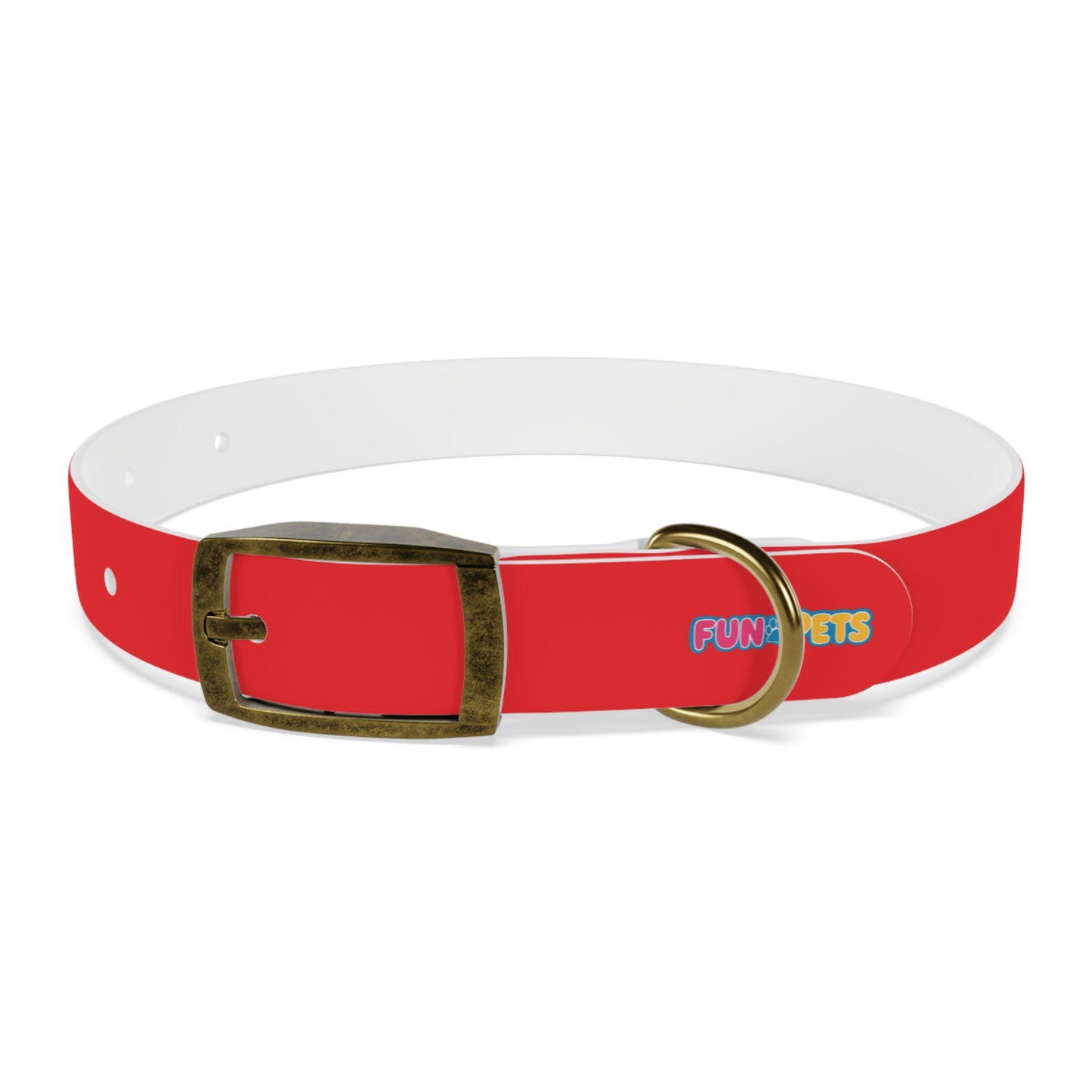 🤩 Customizable Red Fun Collar 🤩