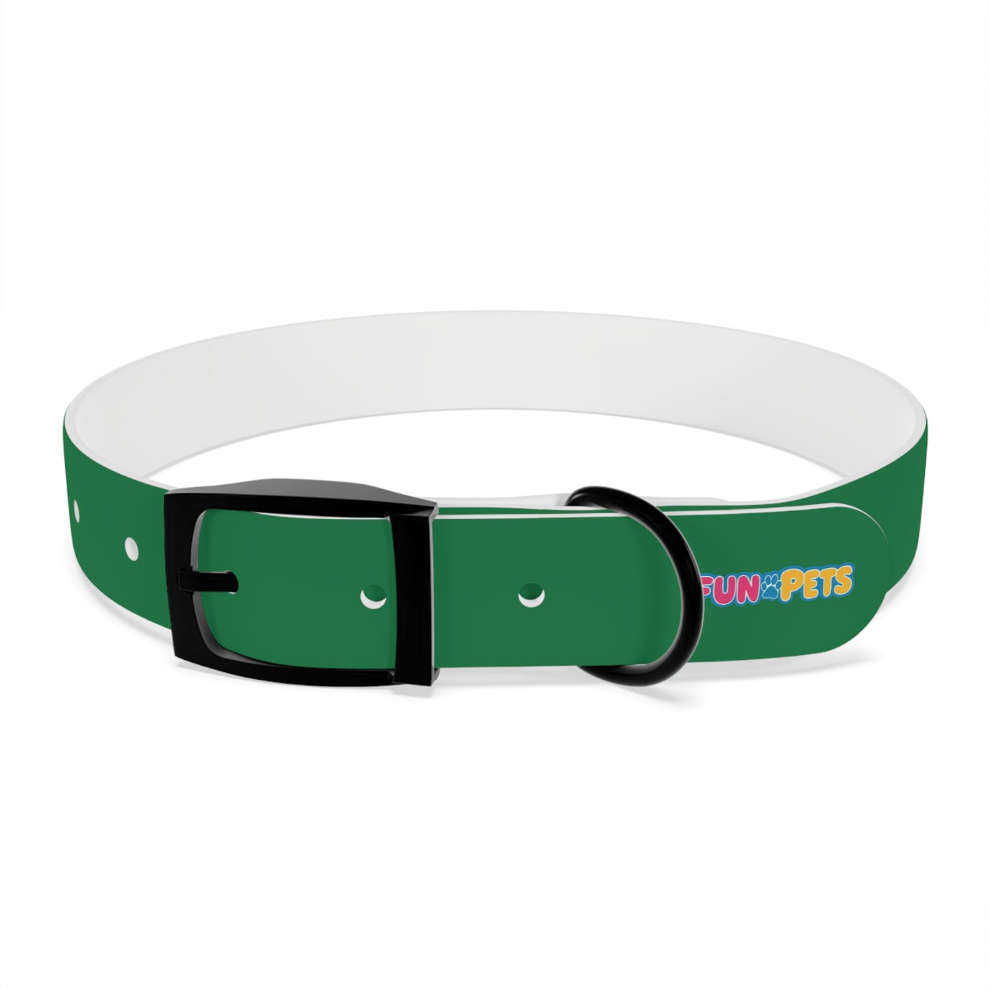 Customizable Dark Green Fun Collar