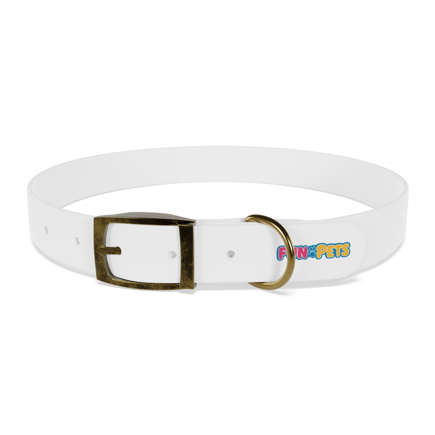 Customizable White Fun Collar