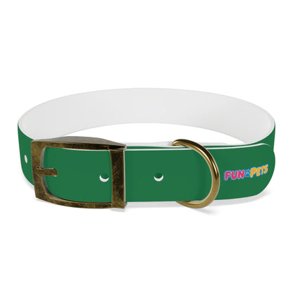 Customizable Dark Green Fun Collar