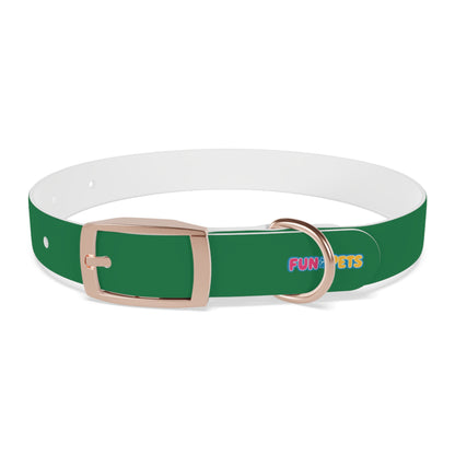 Customizable Dark Green Fun Collar