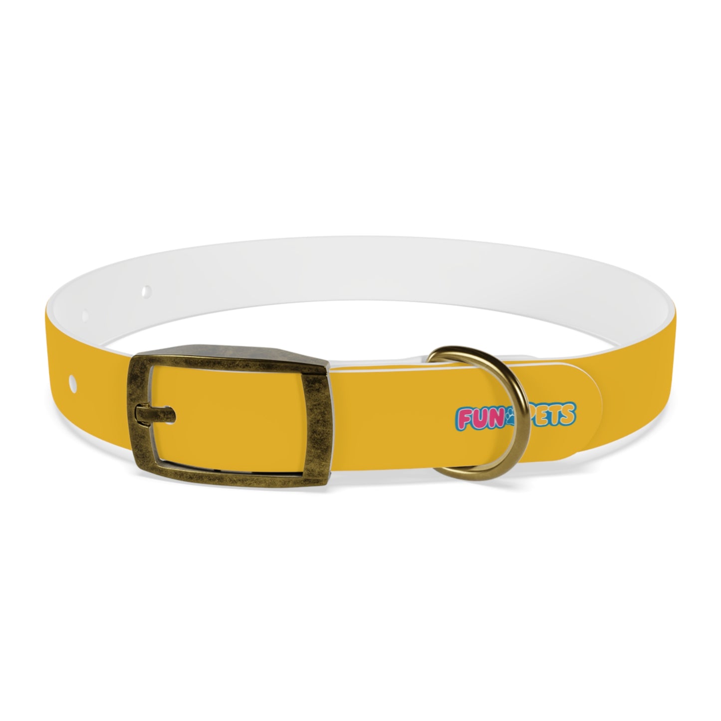 Customizable Yellow Fun Collar