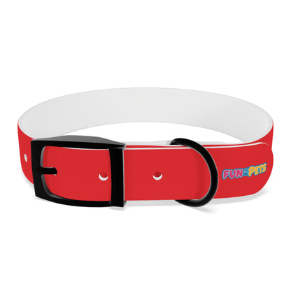 🤩 Customizable Red Fun Collar 🤩