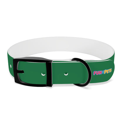 Customizable Dark Green Fun Collar