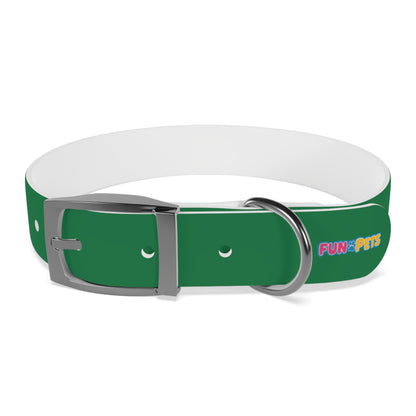 Customizable Dark Green Fun Collar