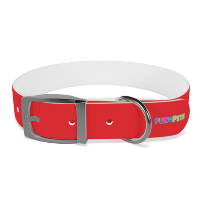 🤩 Customizable Red Fun Collar 🤩