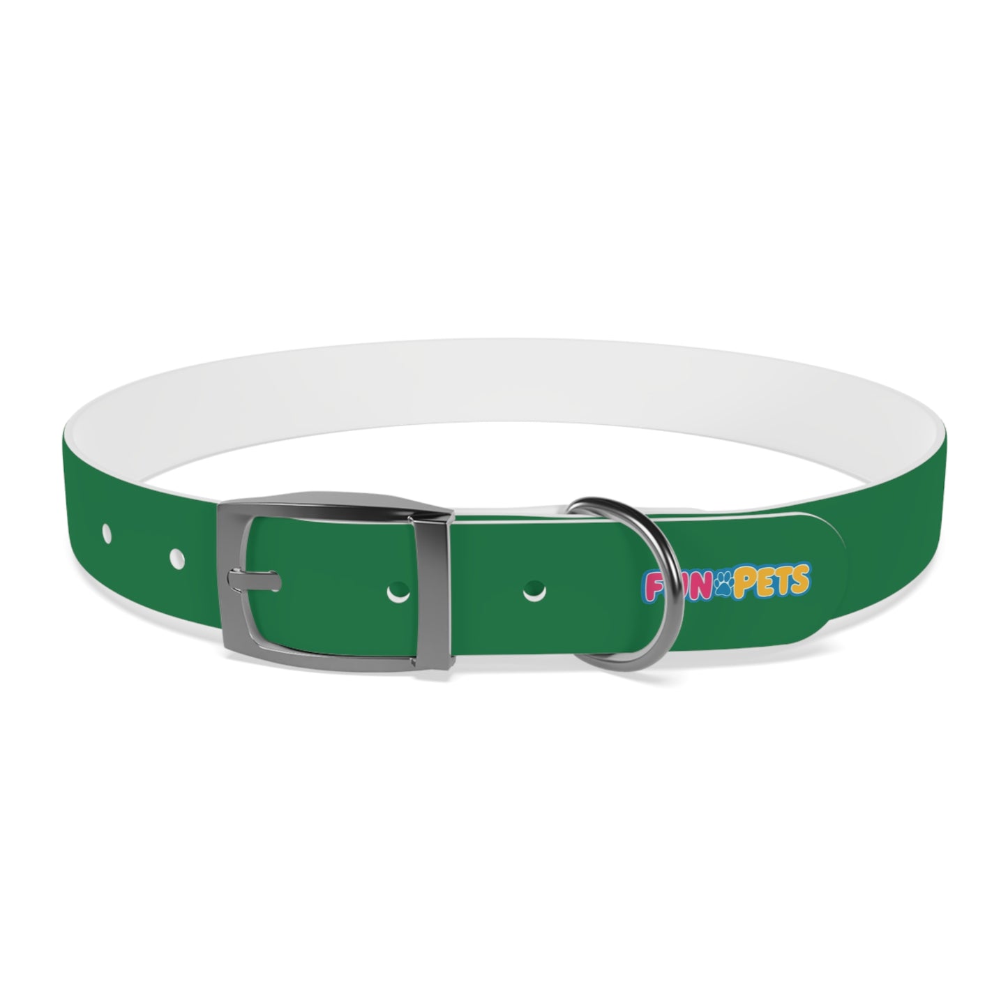 Customizable Dark Green Fun Collar