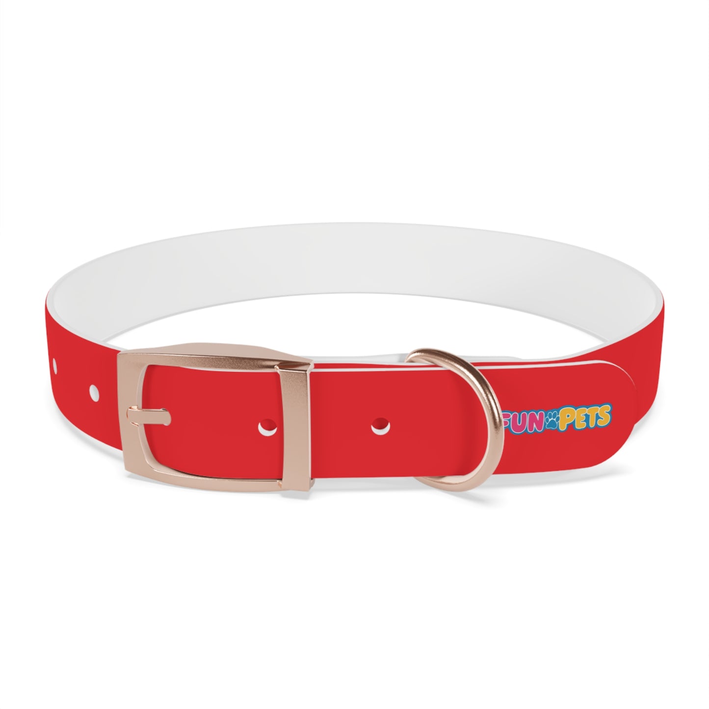 🤩 Customizable Red Fun Collar 🤩