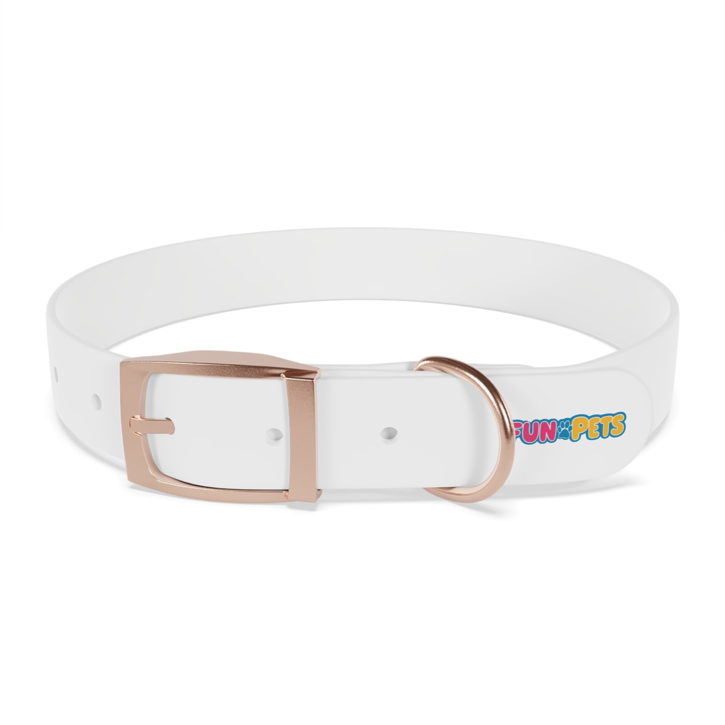 Customizable White Fun Collar