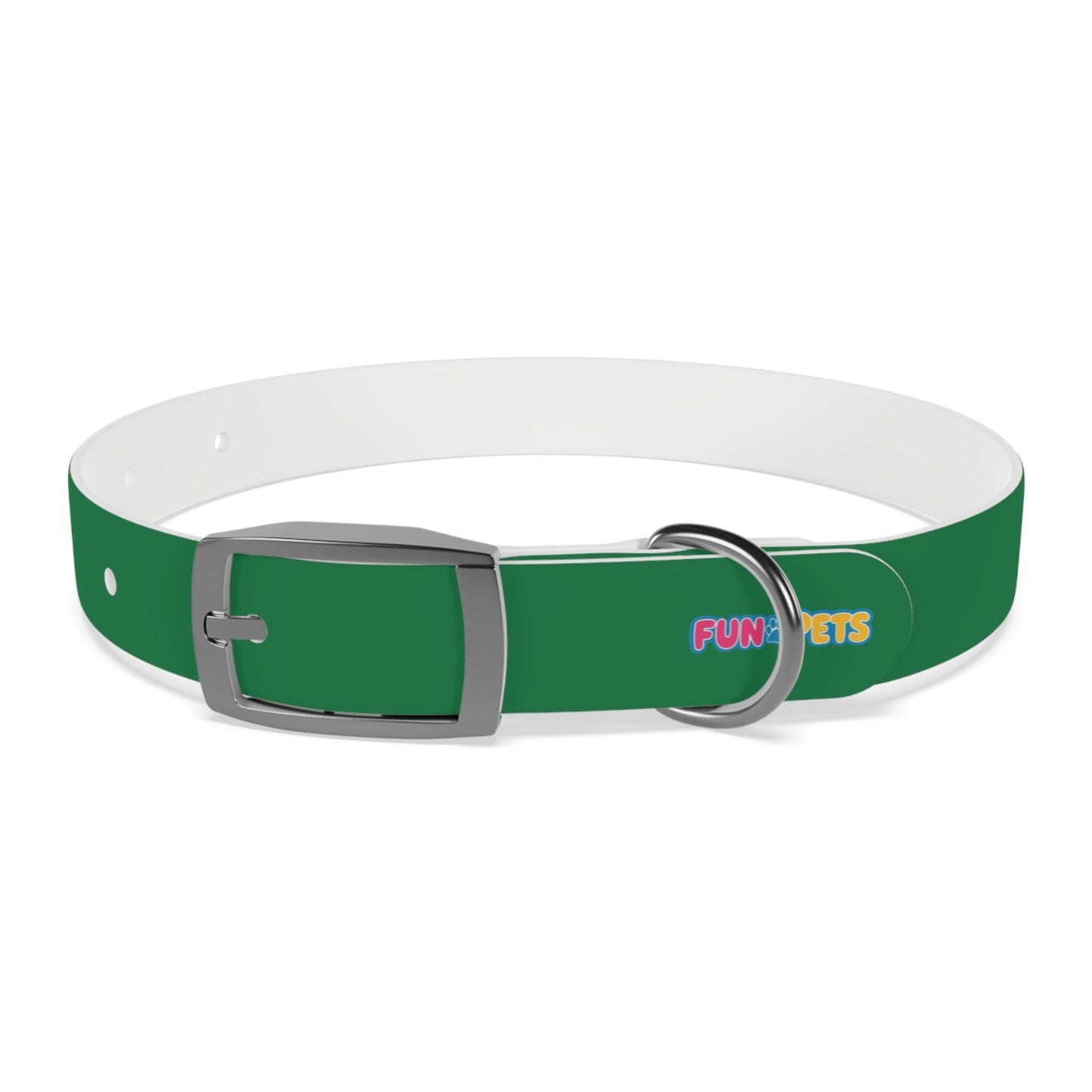 Customizable Dark Green Fun Collar