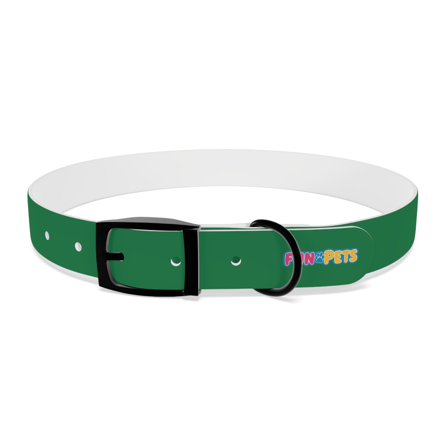 Customizable Dark Green Fun Collar