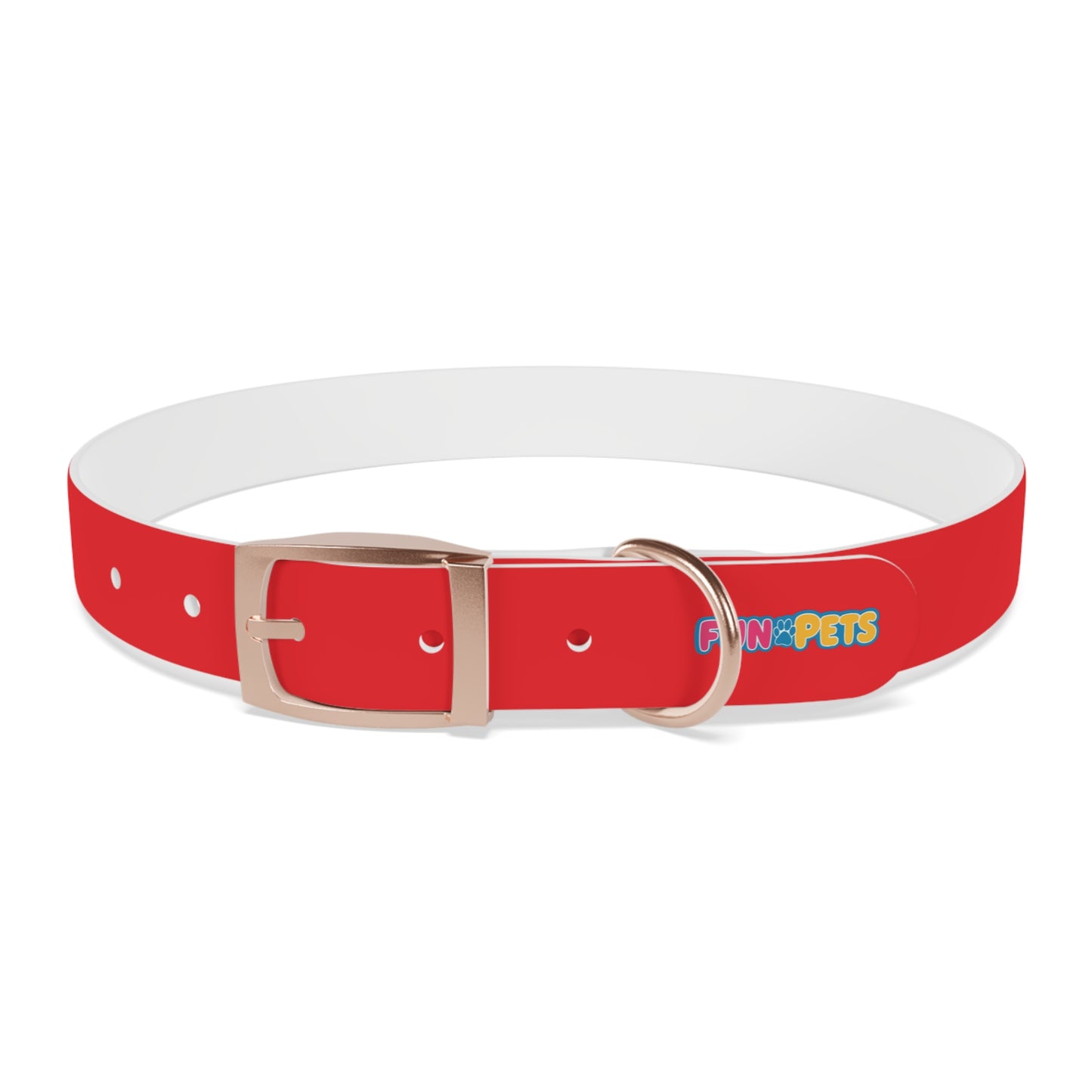 🤩 Customizable Red Fun Collar 🤩