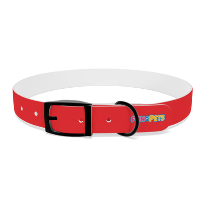 🤩 Customizable Red Fun Collar 🤩