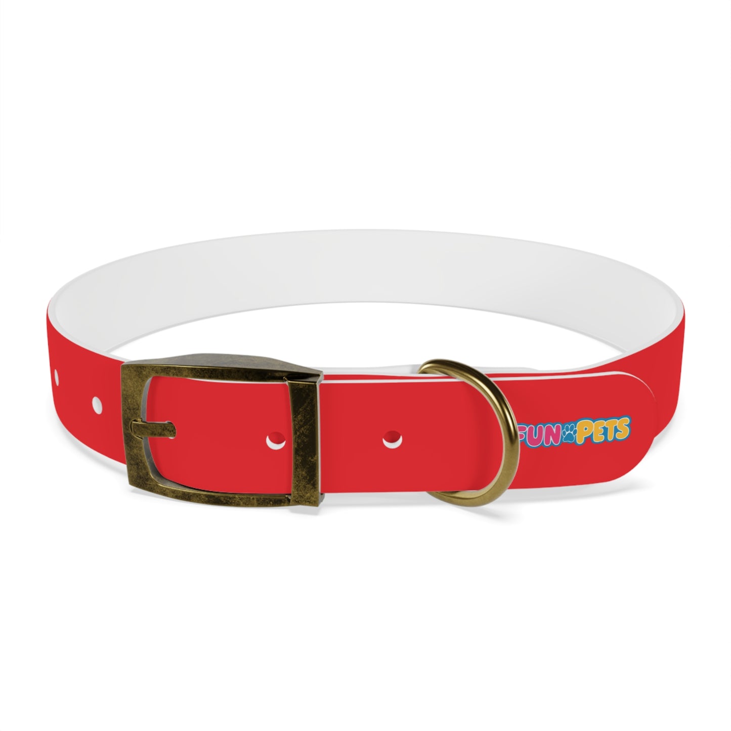 🤩 Customizable Red Fun Collar 🤩