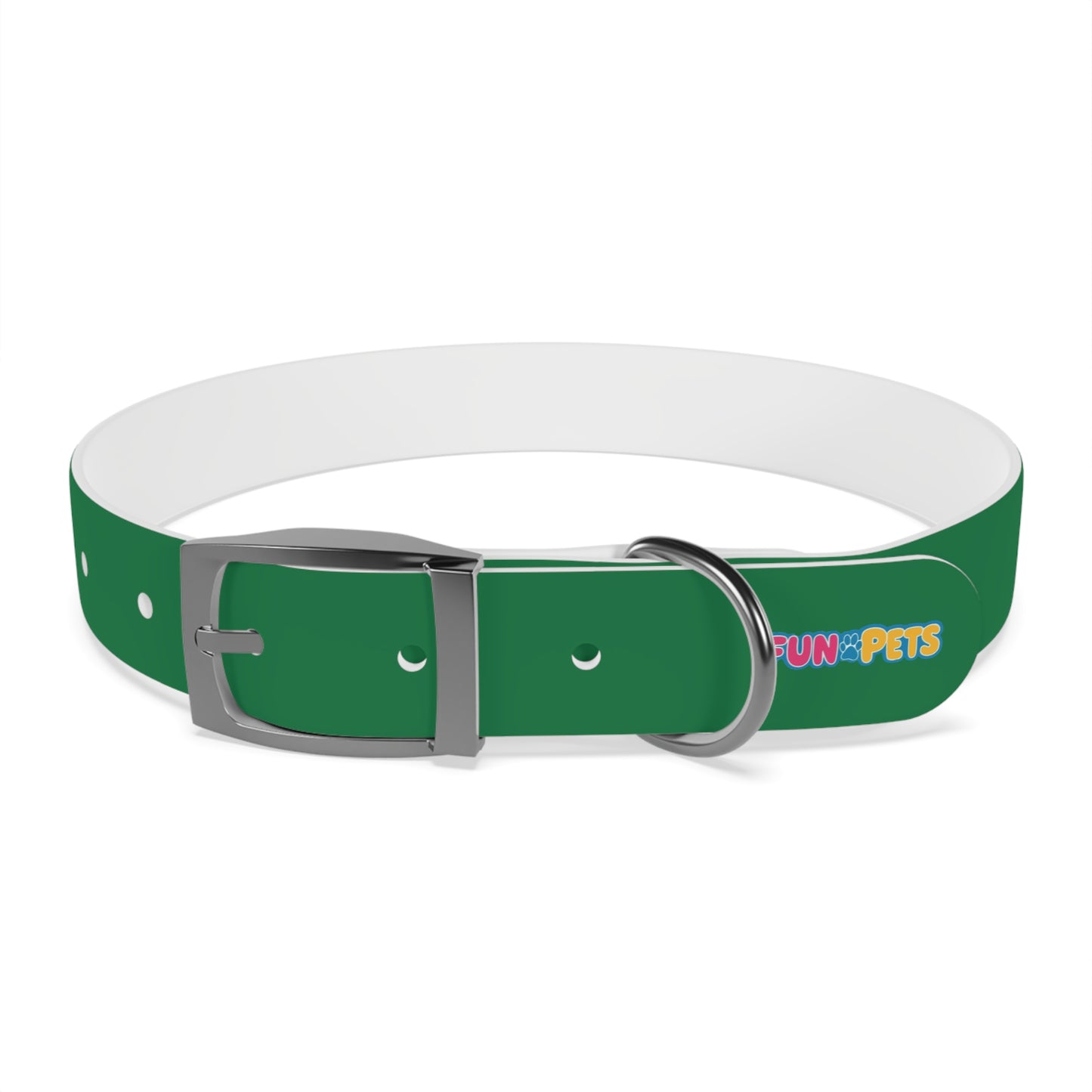 Customizable Dark Green Fun Collar