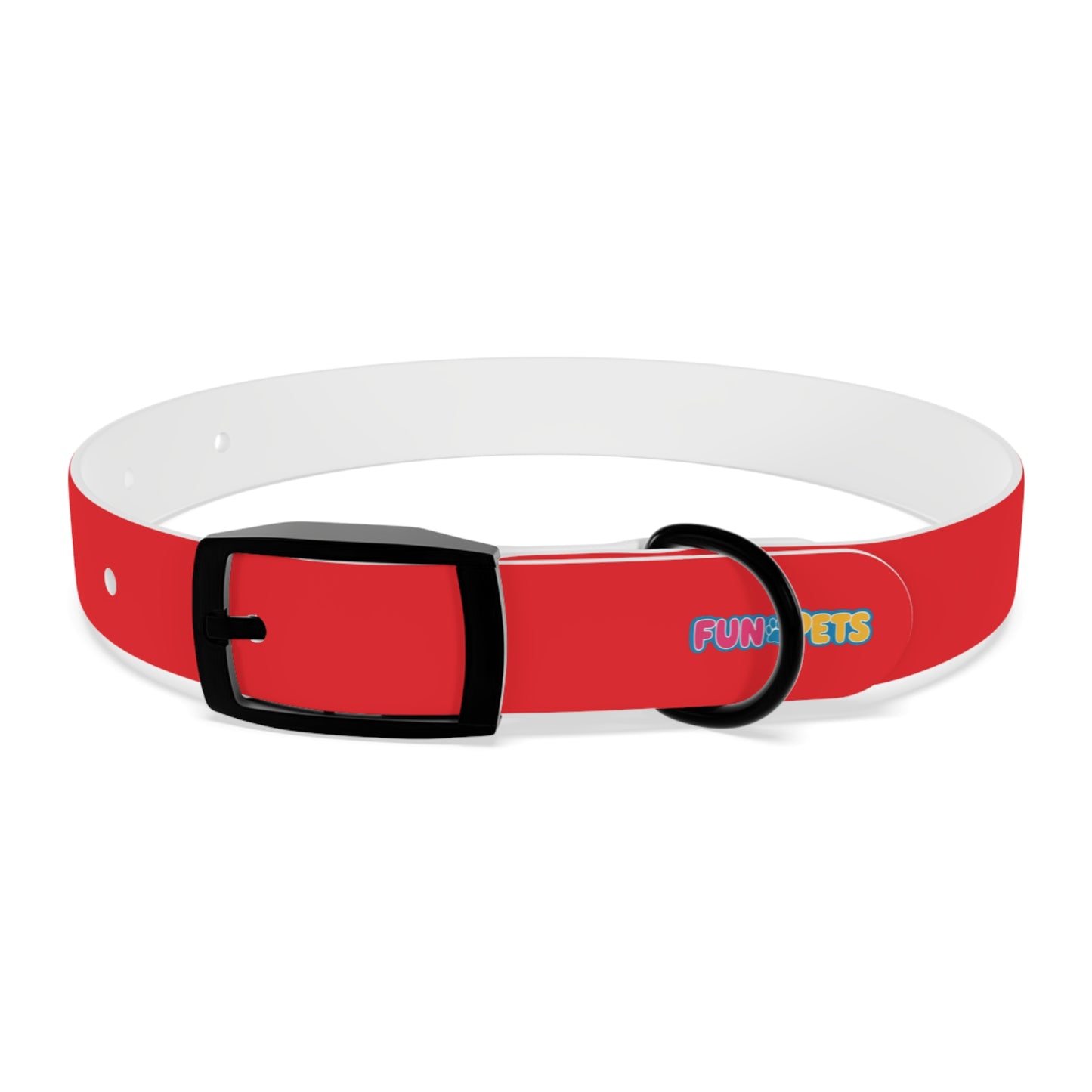 🤩 Customizable Red Fun Collar 🤩