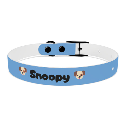 Customizable Light Blue Fun Collar