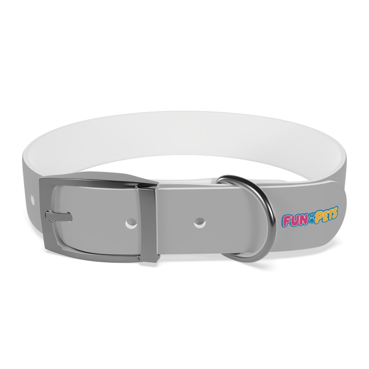 Customizable Gray Fun Collar