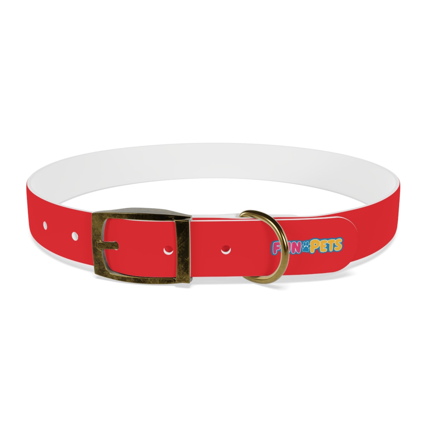 🤩 Customizable Red Fun Collar 🤩